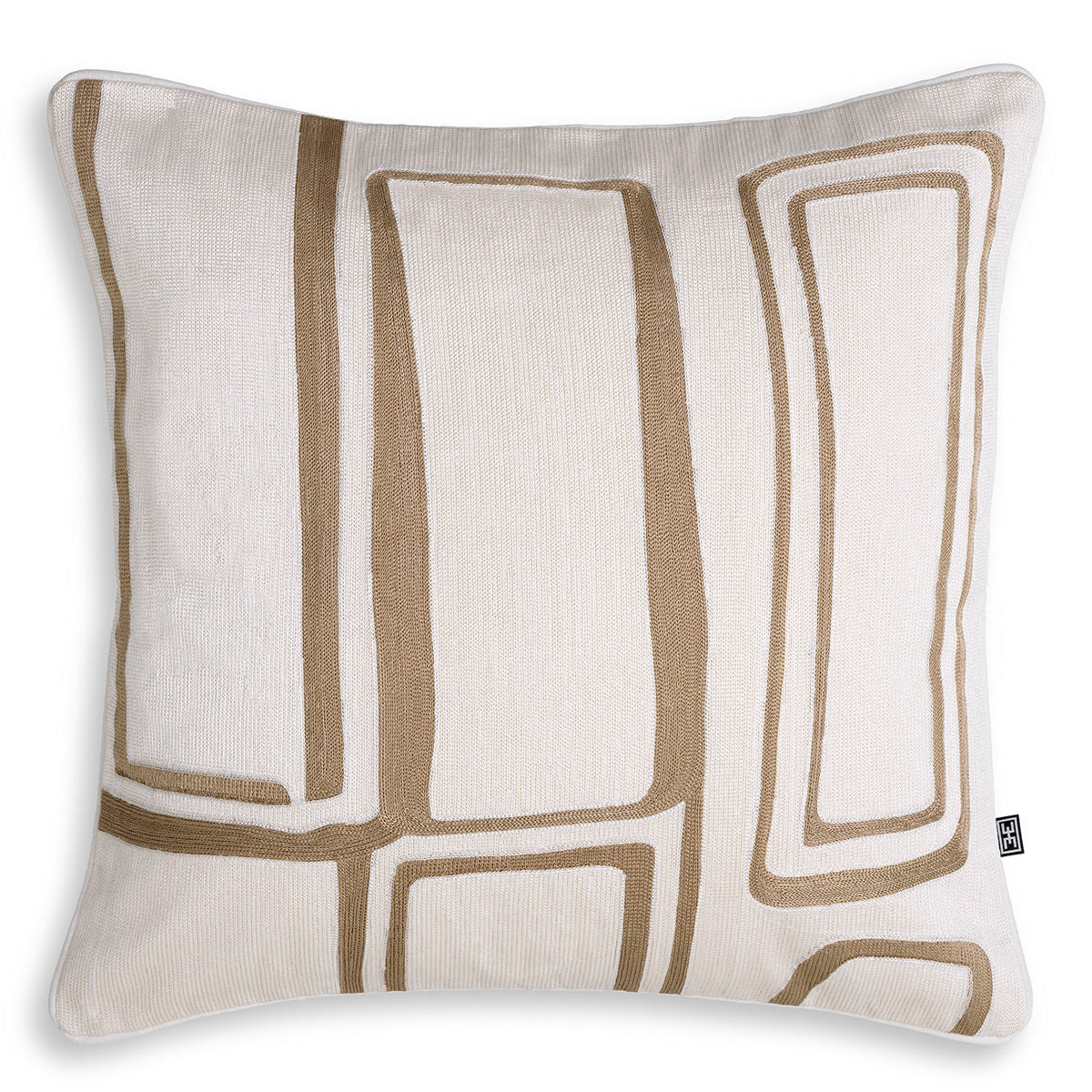 Geometric Pattern Cushion Ribeira | Eichholtzmh.com 