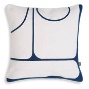 Square Geometric Pattern Cushion Sabrosa | Eichholtzmh.com