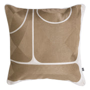 Square Geometric Pattern Cushion Sabrosa | Eichholtzmh.com