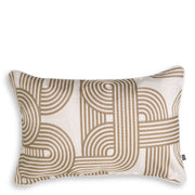 Beige Modern Lumbar Pillow Abaças | Eichholtzmh.com