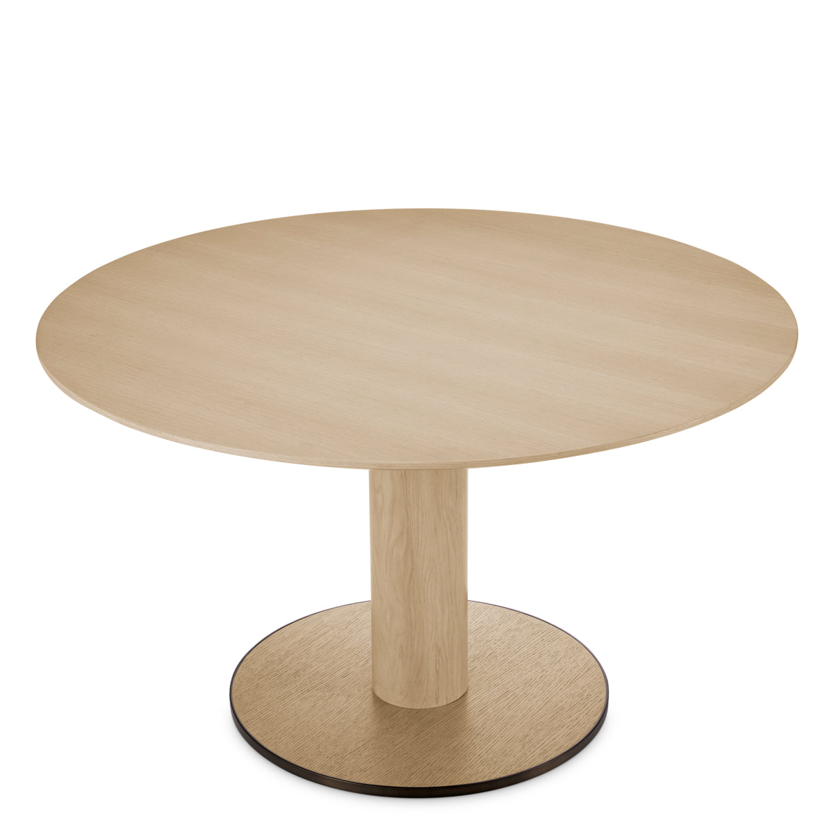 Oak Pedestal Dining Table Astro | Eichholtzmh.com