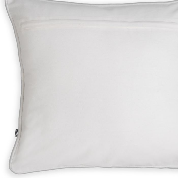 Cushion Coura beige white