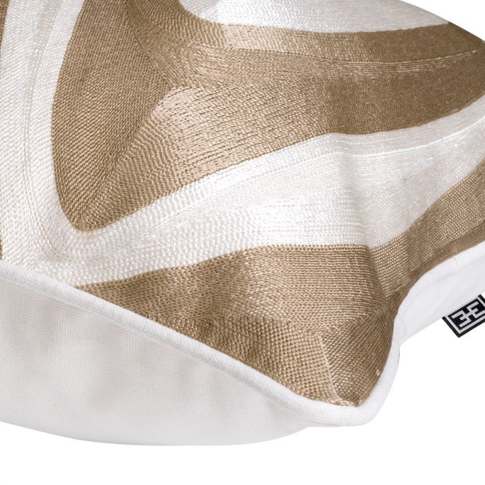 Cushion Coura beige white