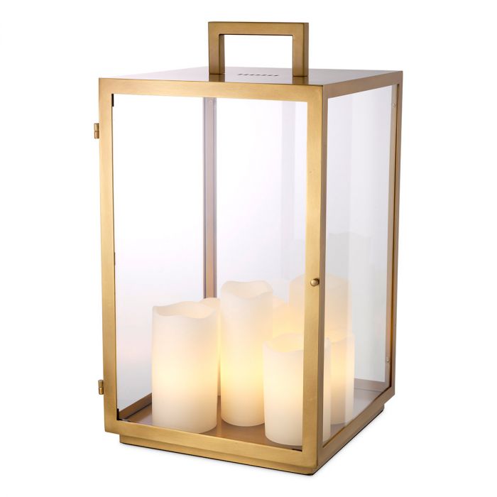 Table Lamp Debonair antique brass finish