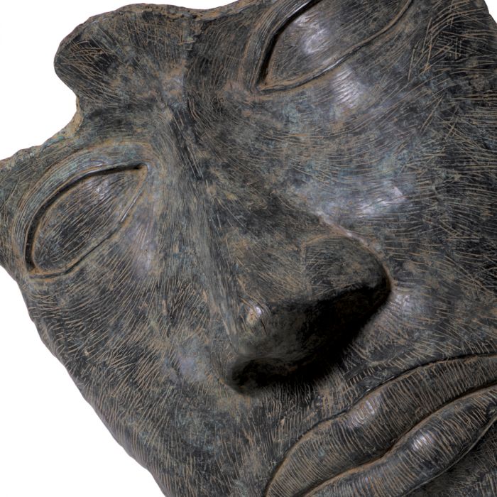 Head Heros bronze finish