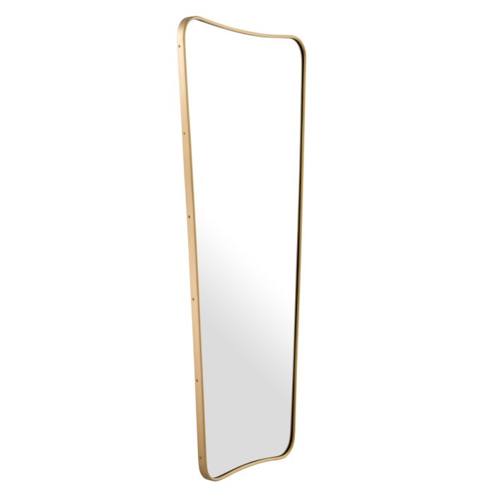 Mirror Vivienne L brushed brass finish