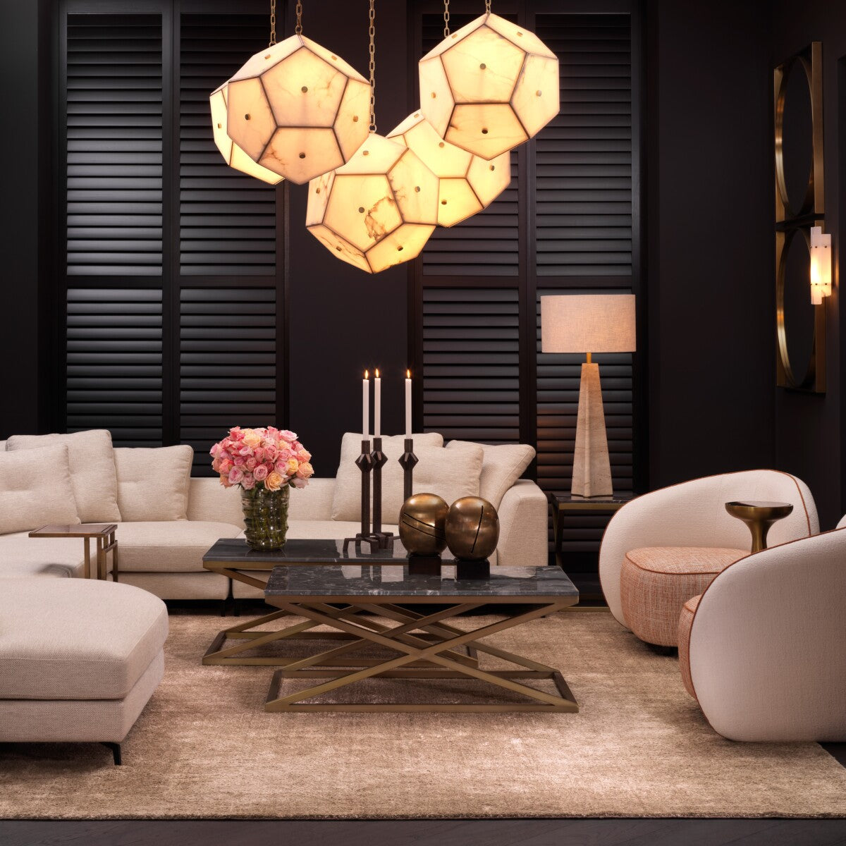 Upholstered Modular Chair San Marino | Eichholtzmh.com