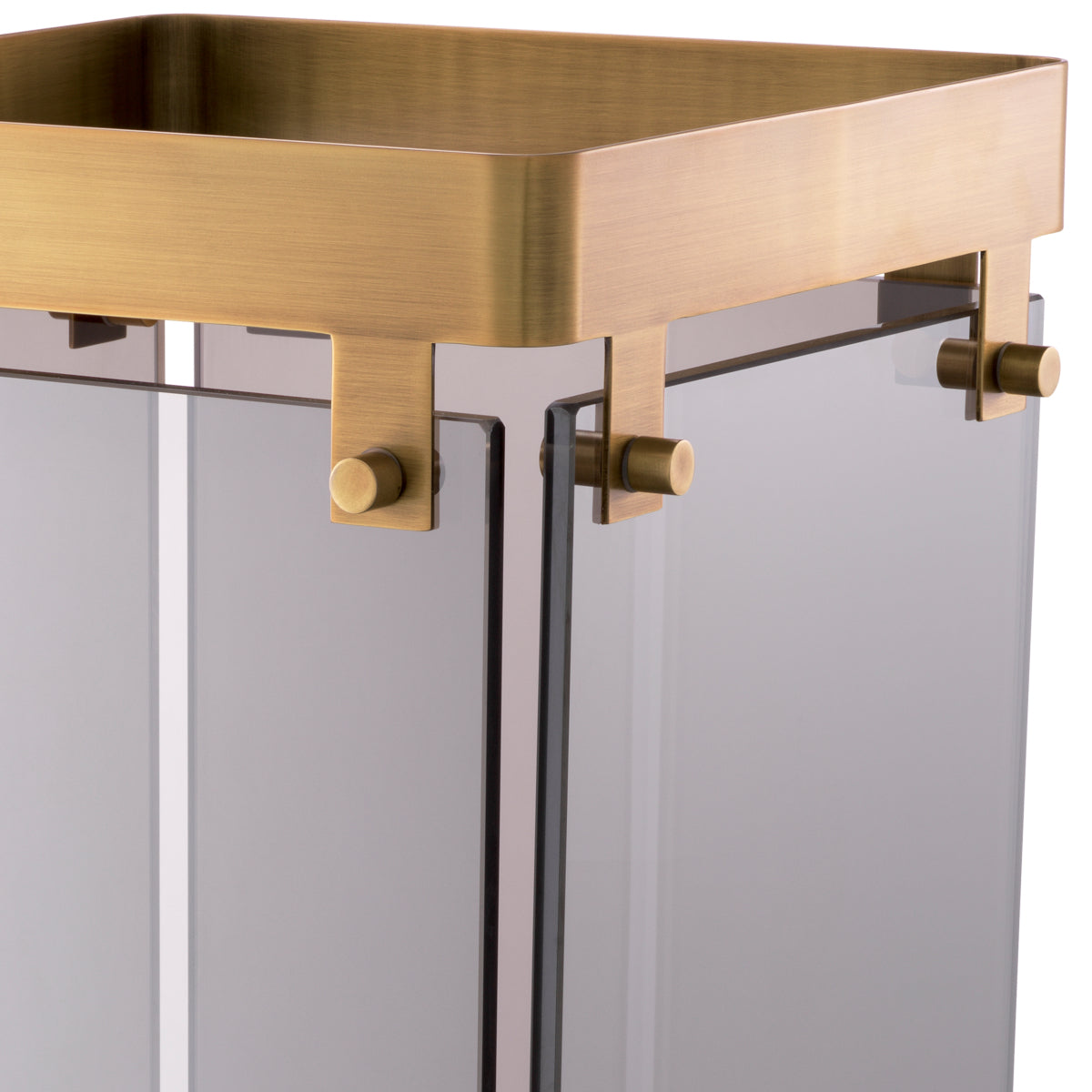 Smoke Glass Umbrella Stand Heston | Eichholtzmh.com