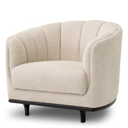Channeled Modern Accent Chair Agostino | Eichholtzmh.com