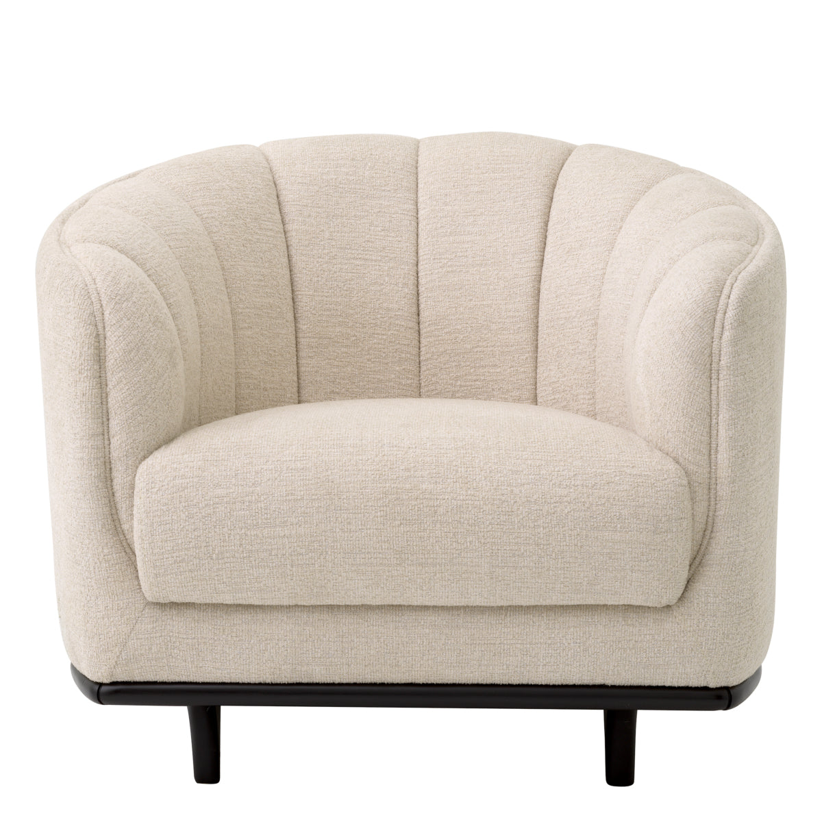 Channeled Modern Accent Chair Agostino | Eichholtzmh.com