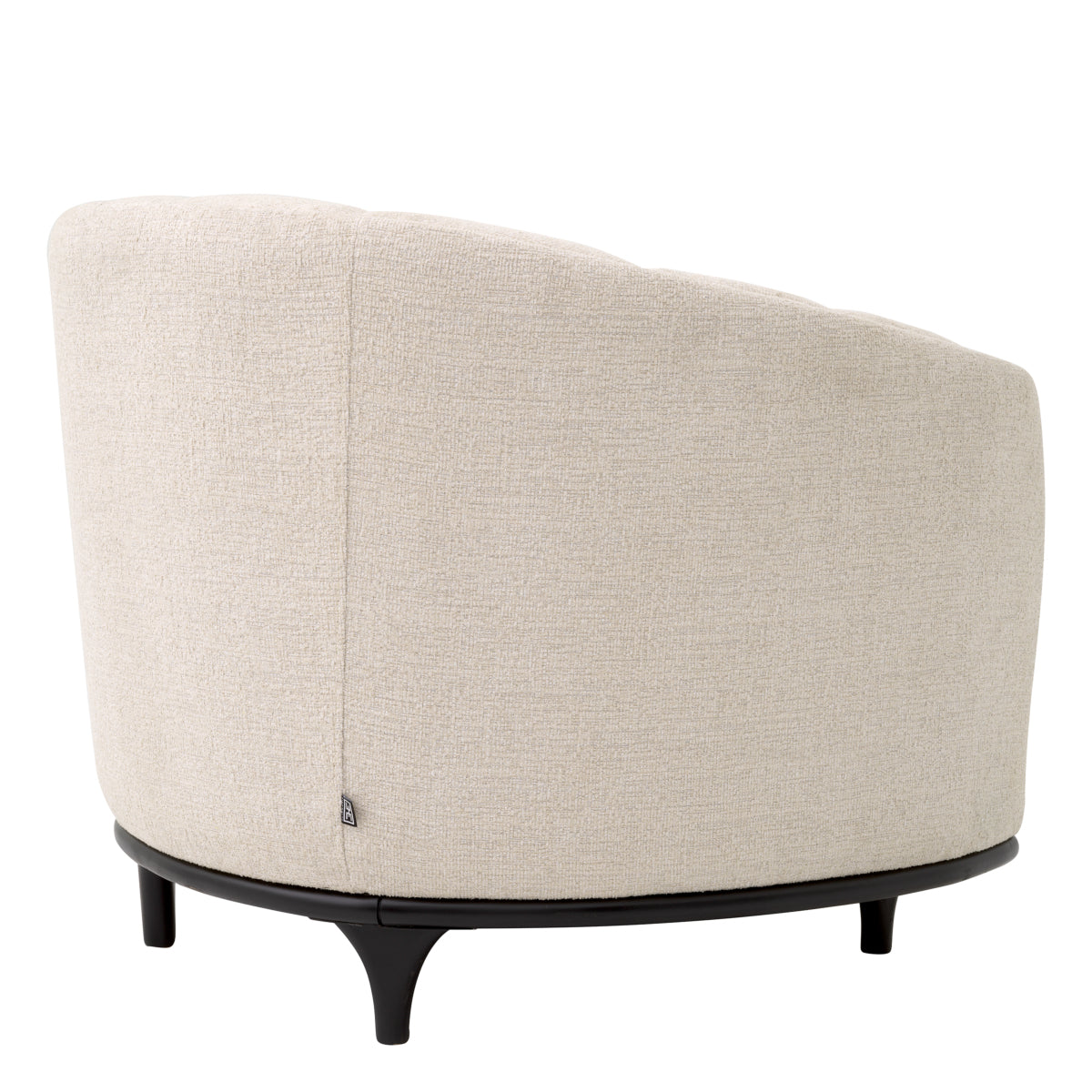 Channeled Modern Accent Chair Agostino | Eichholtzmh.com