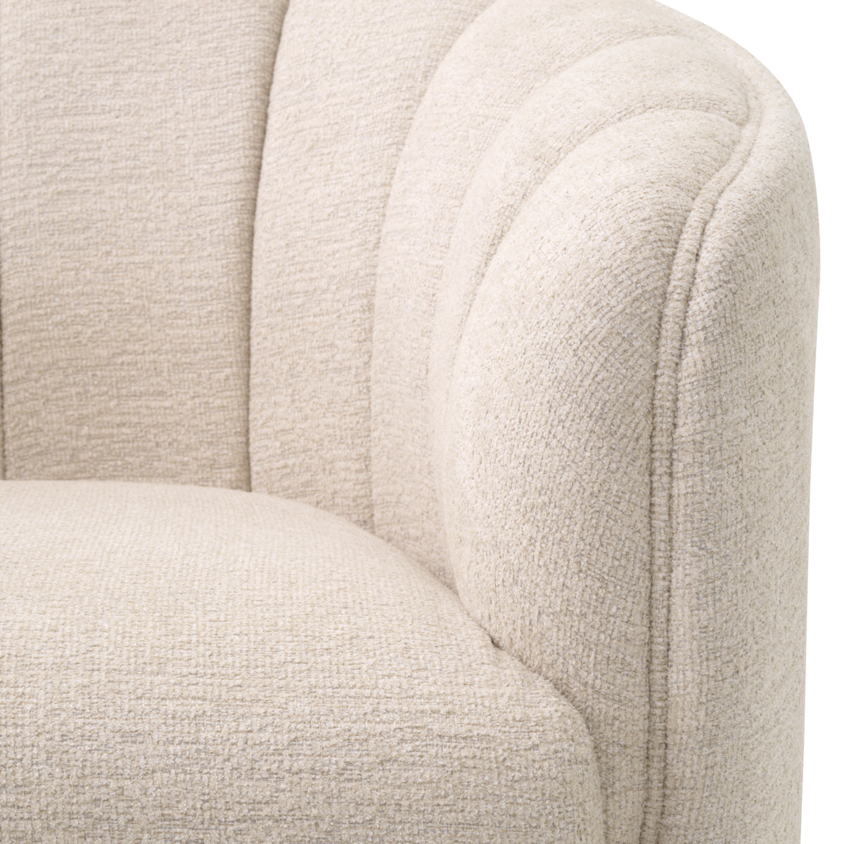 Channeled Modern Accent Chair Agostino | Eichholtzmh.com