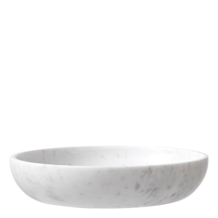 Bowl Revolt white marble
