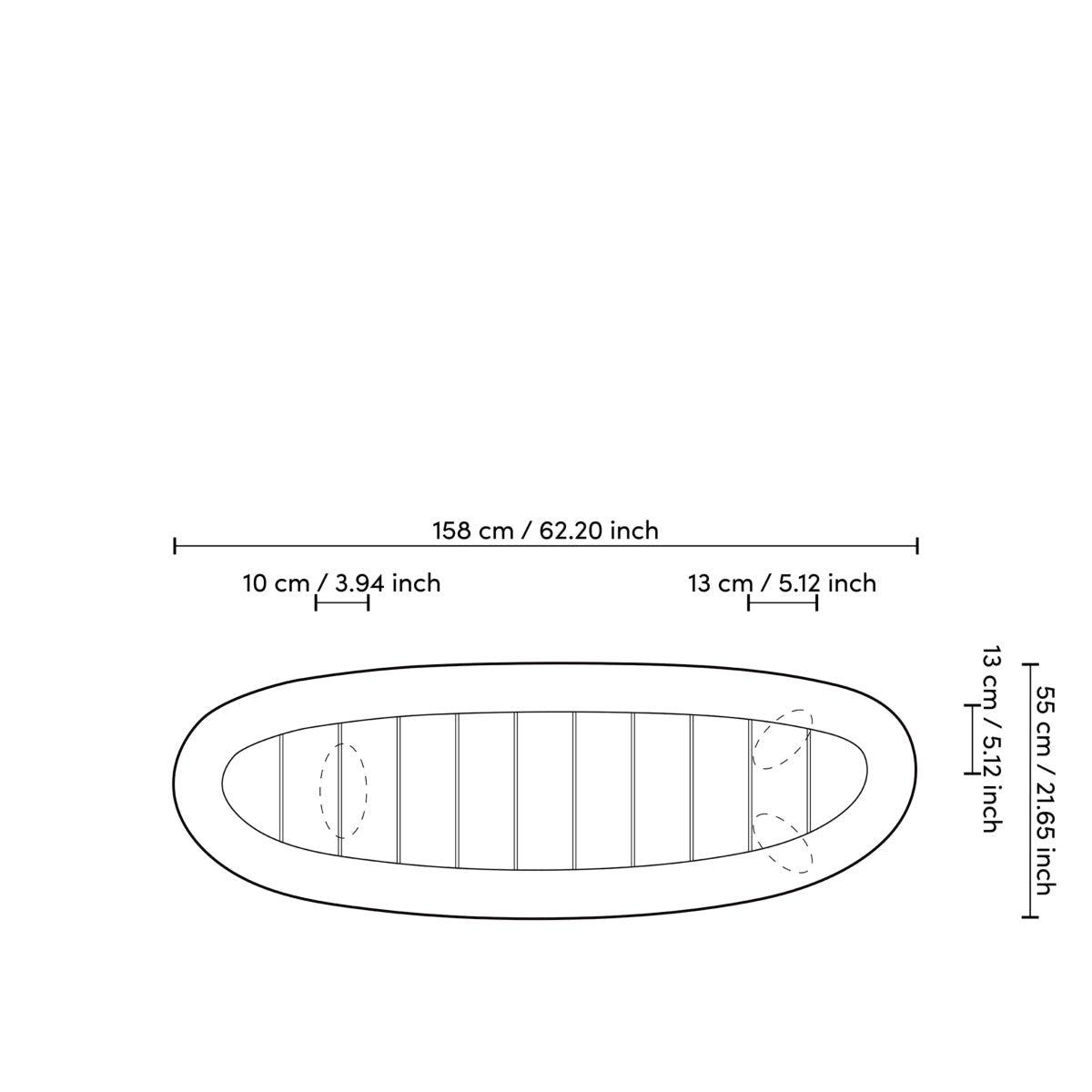 Outdoor Console Table Free Form | Eichholtzmh.com 