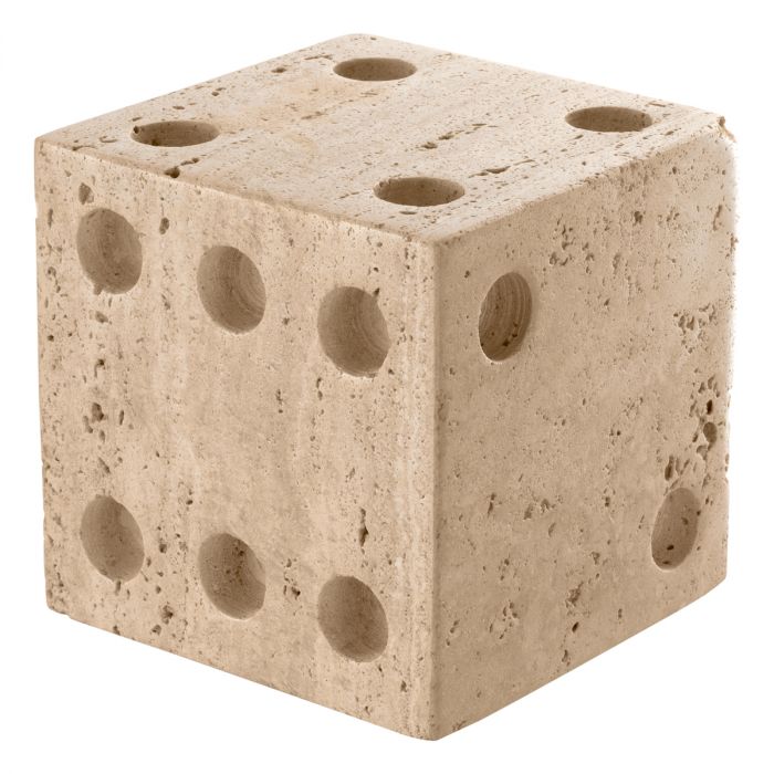Desk Accessory Visa travertine set of 2