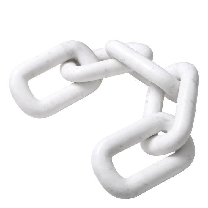 Object Salda white marble