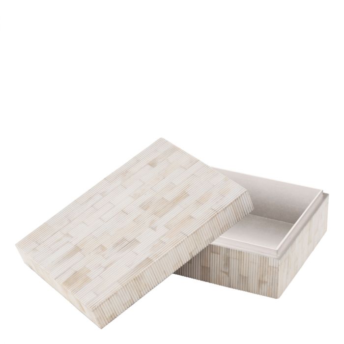 Box Scoop S natural bone