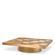 Square Gold Coffee Table Laporte | Eichholtzmh.com 