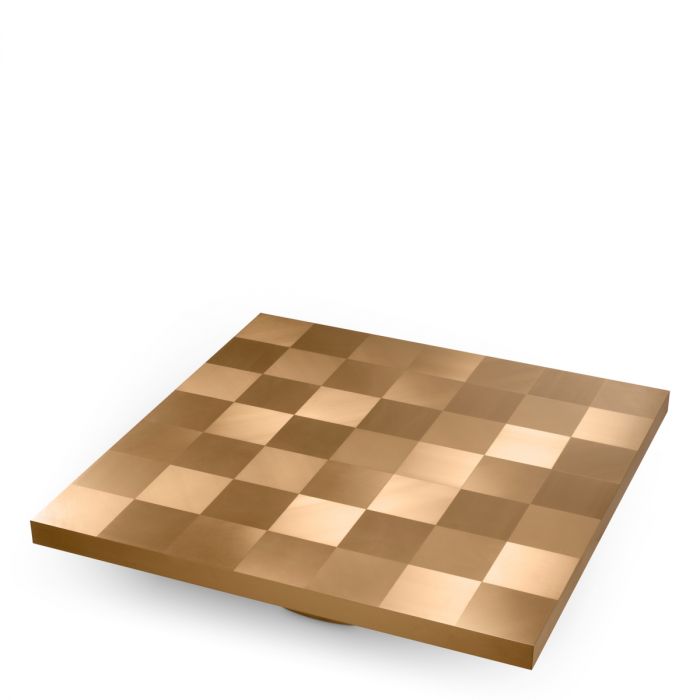 Coffee Table Laporte brushed brass finish