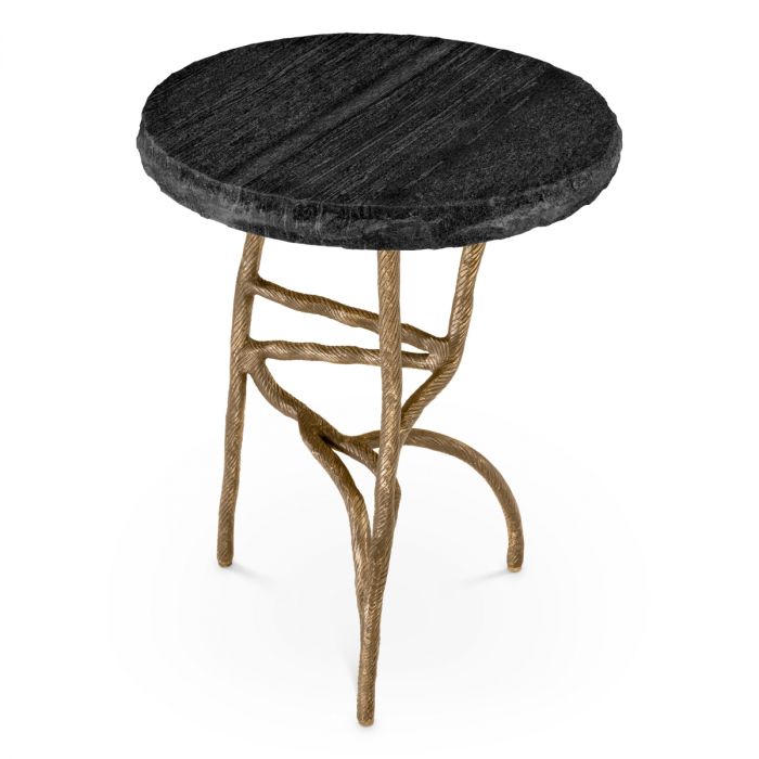 Side Table Dreyfus vintage brass finish