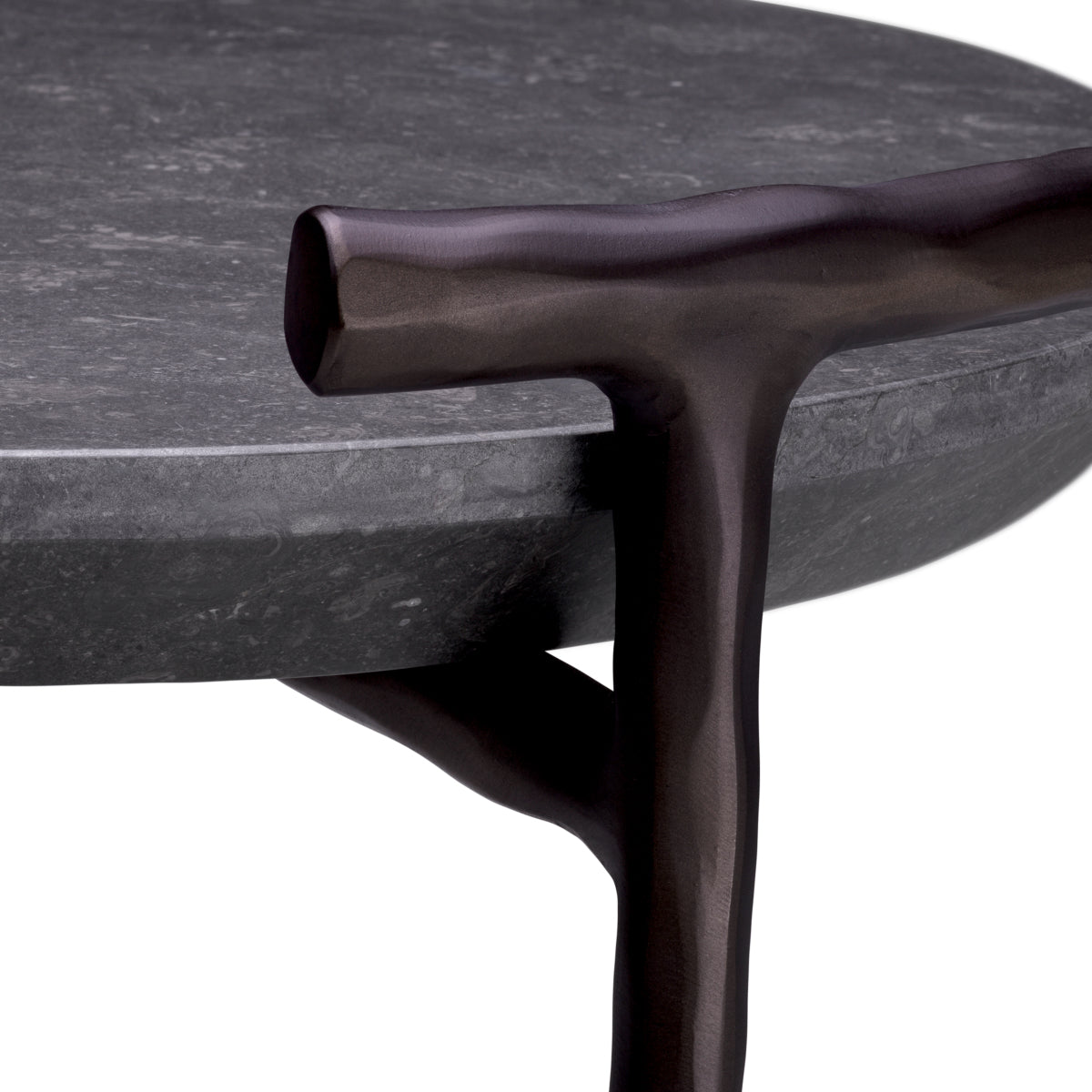 Gray Marble Side Table Arca | Eichholtzmh.com