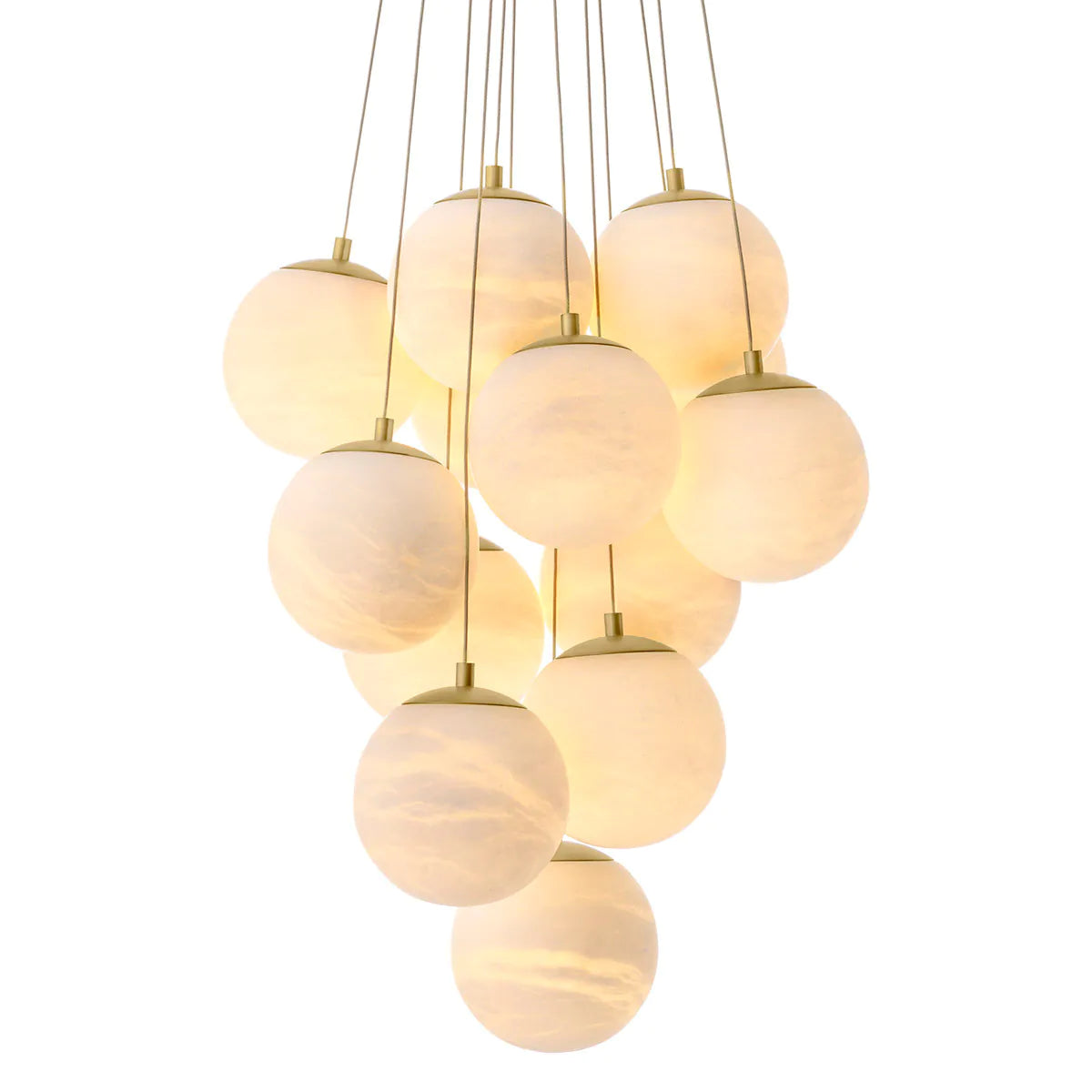 Clustered Alabaster Chandelier S Sphinx