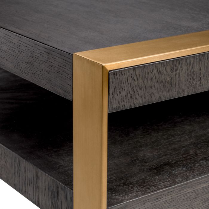 Coffee Table Guinness mocha straight oak veneer