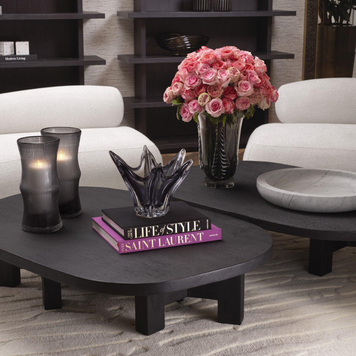 Black Meranti Coffee Table Libertine | Eichholtzmh.com 