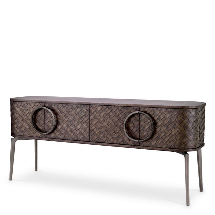 Dresser Nilsson oak veneer bronze finish