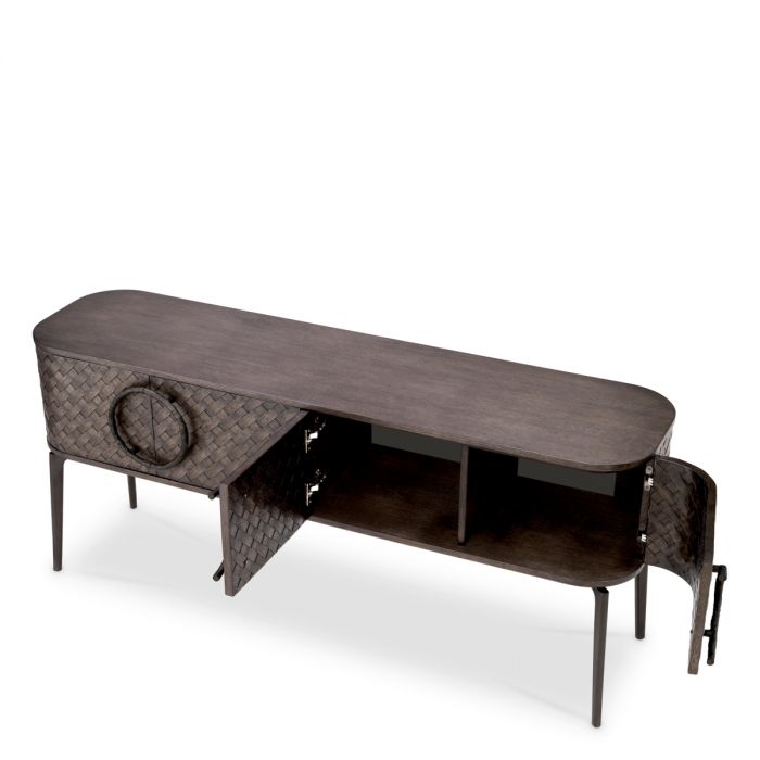 Dresser Nilsson oak veneer bronze finish