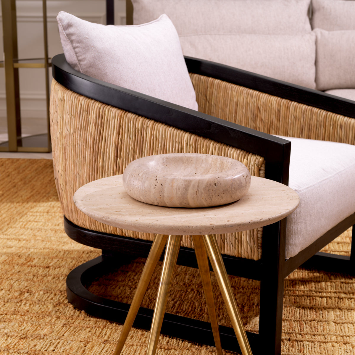 Woven Sea Grass Accent Armchair Aruba | Eichholtzmh.com