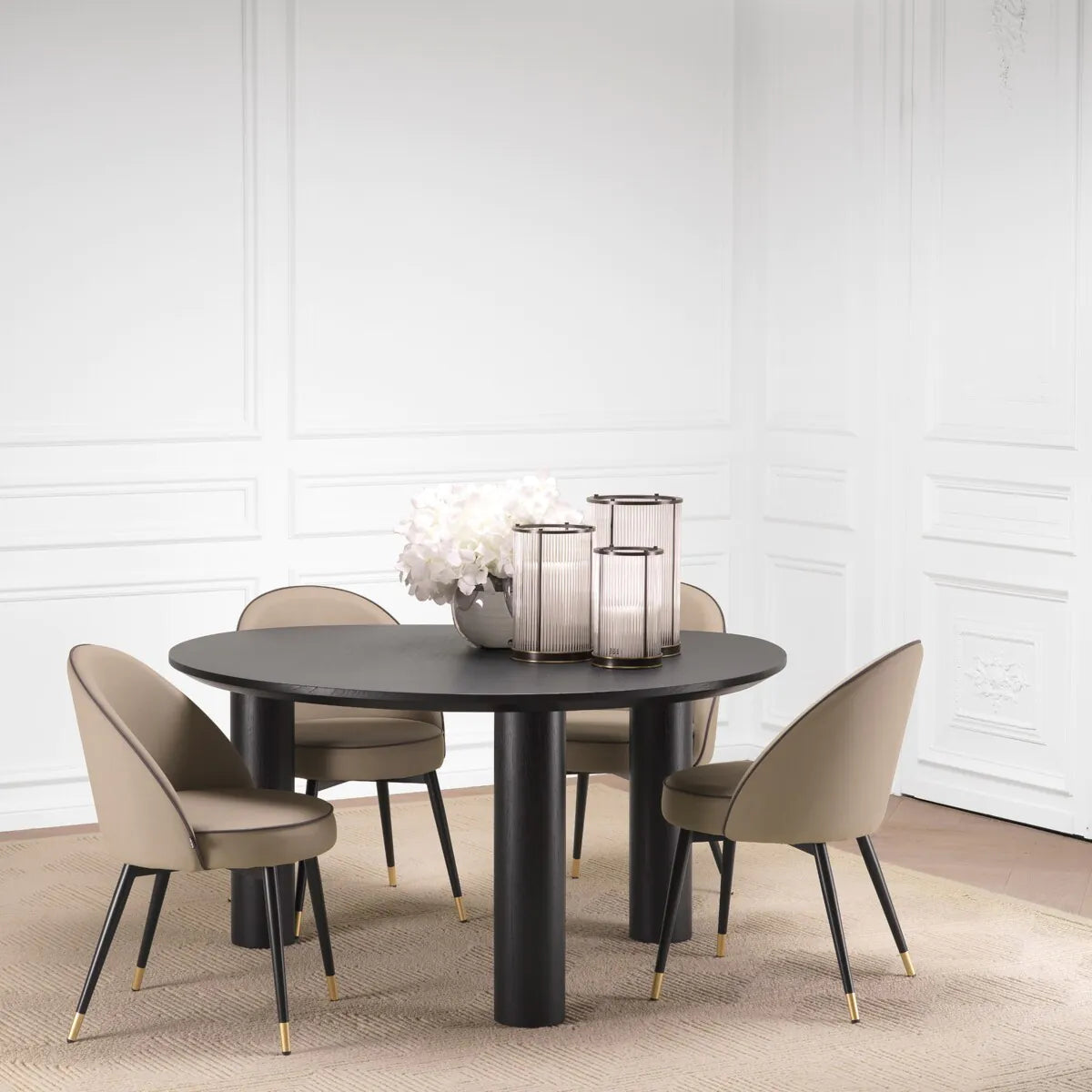 Oak Scandi Dining Table Lombardo | Eichholtzmh.com