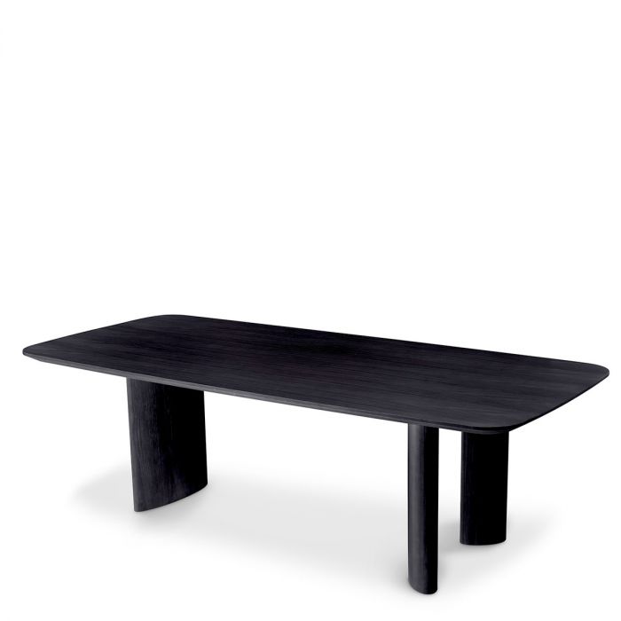 Dining Table Harmonie S black veneer