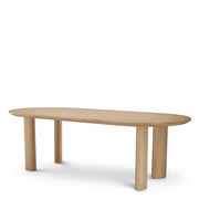 Oak Oval Dining Table S Mogador | Eichholtzmh.com