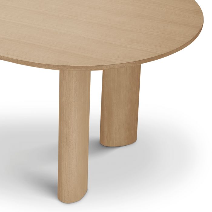 Dining Table Mogador S natural oak veneer