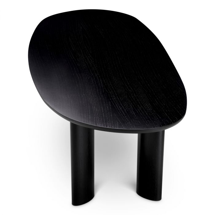 Dining Table Lindner black veneer