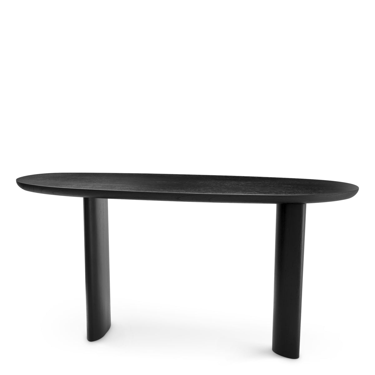 Oak Oval Console Table Lindner | Eichholtzmh.com 