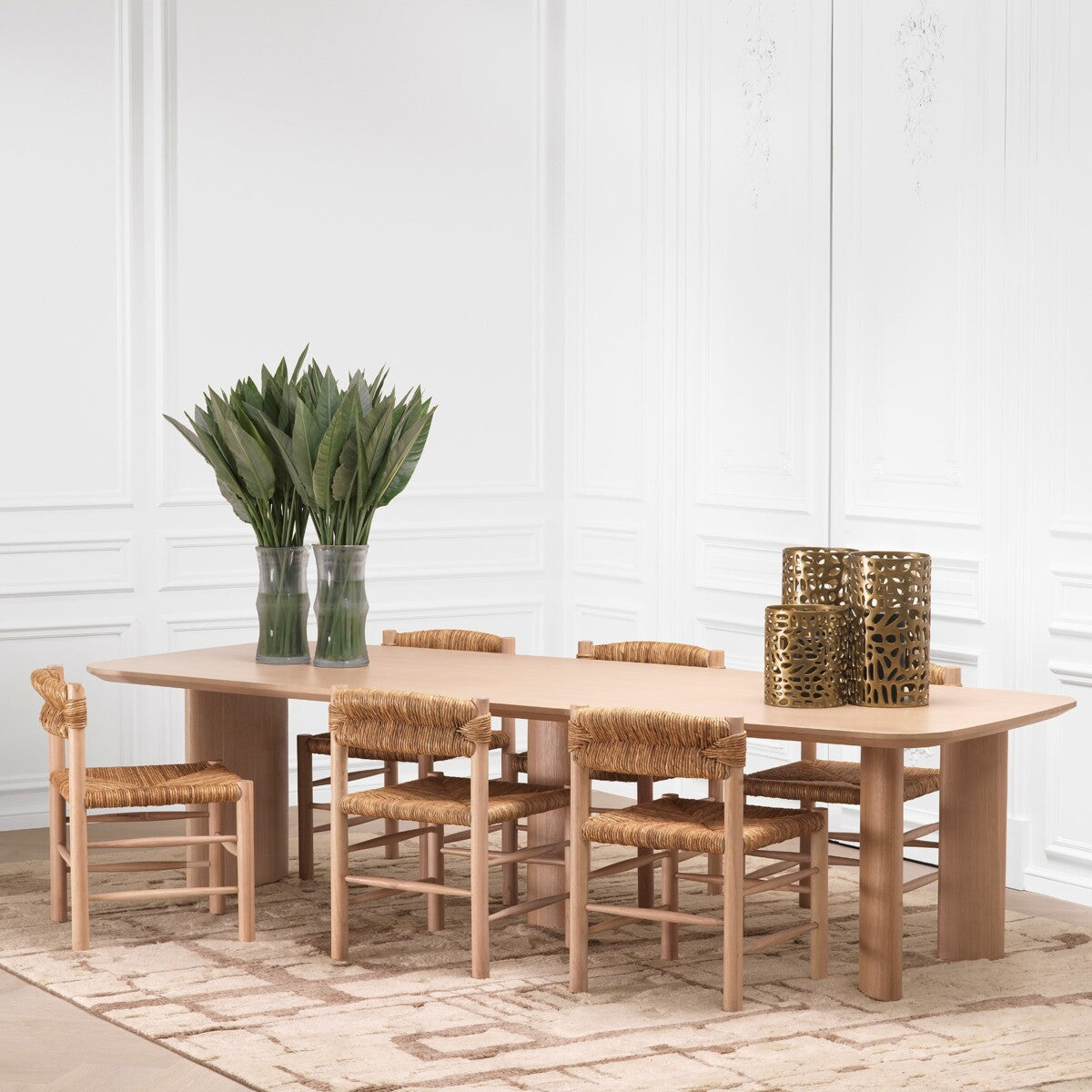 Woven Seagrass Dining Chair Cosby | Eichholtzmh.com