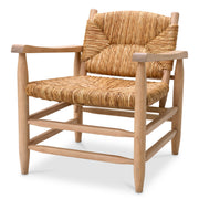 Woven Seagrass Lounge Armchair Elliott | Eichholtzmh.com