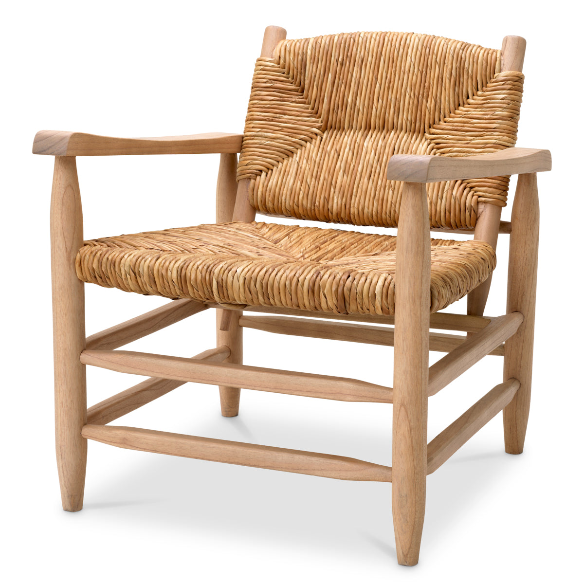 Woven Seagrass Lounge Armchair Elliott | Eichholtzmh.com