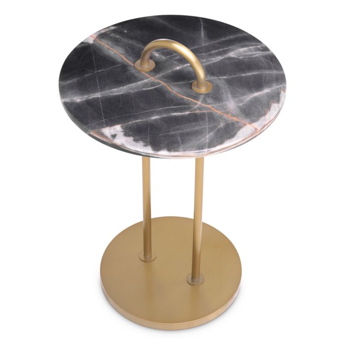 Side Table Zappa black marble