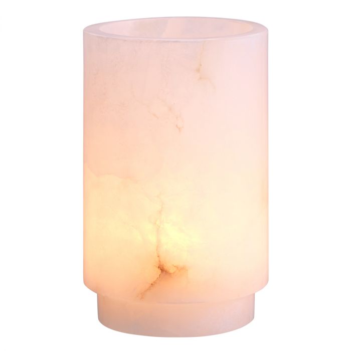 Tealight holder Leonidas alabaster set of 3