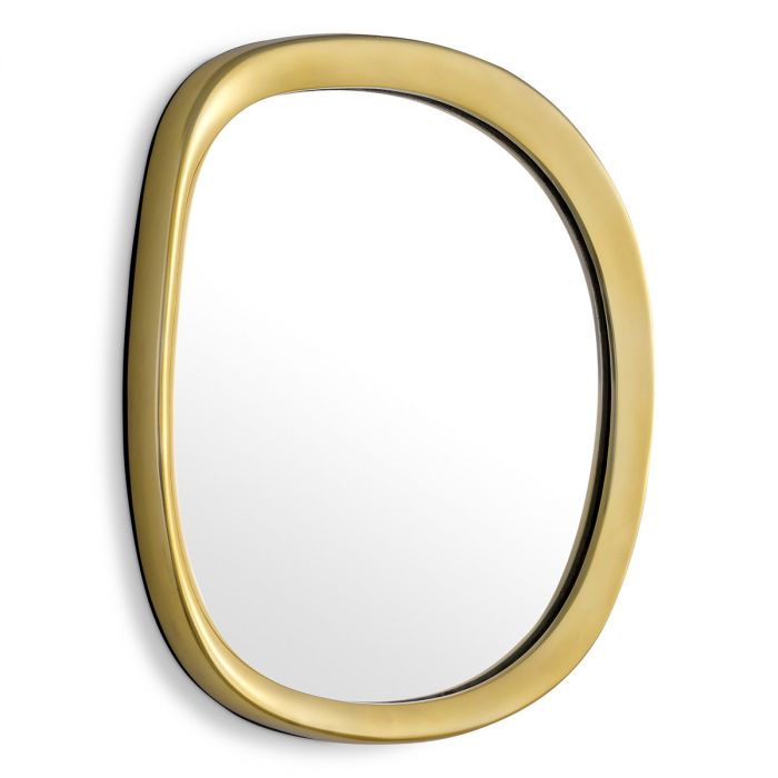 Mirror Leandro gold finish