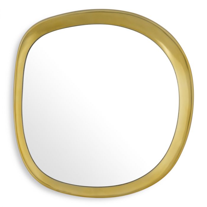 Mirror Leandro gold finish