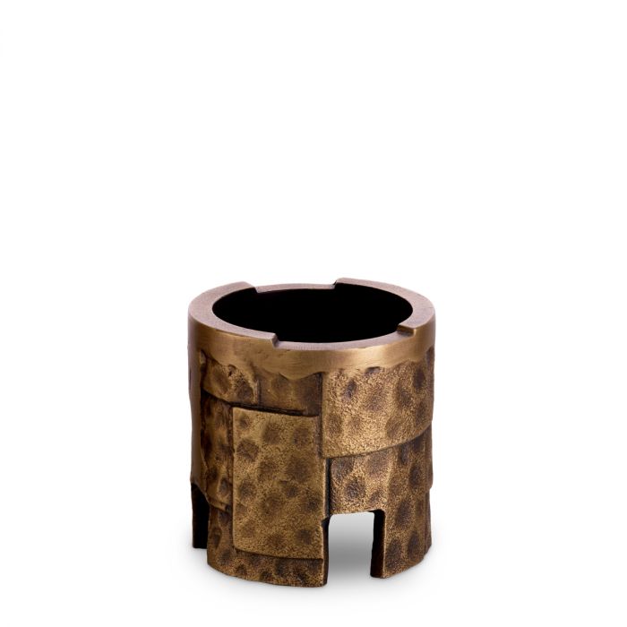 Candle Holder Laurentios vintage brass finish set of 3