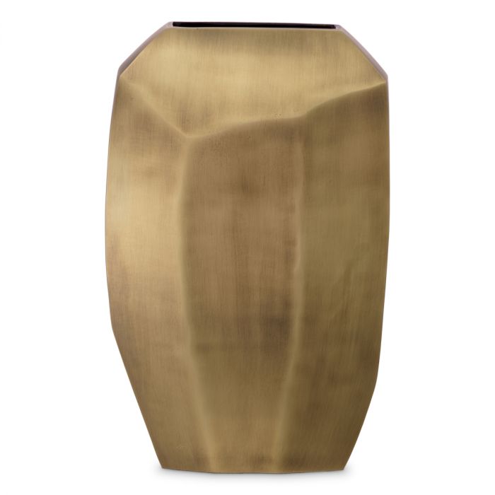 Vase Linos S antique brass finish
