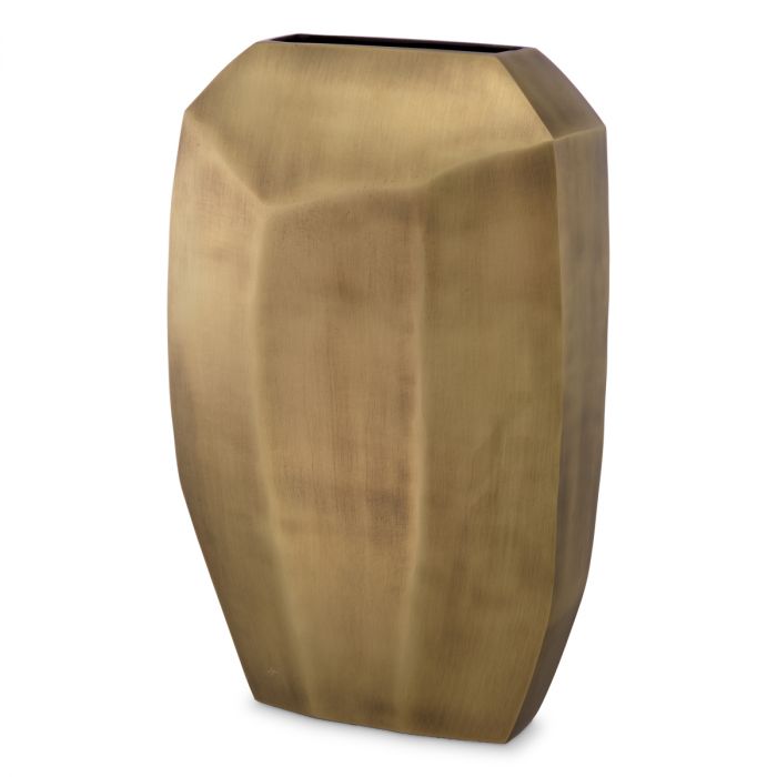 Vase Linos S antique brass finish