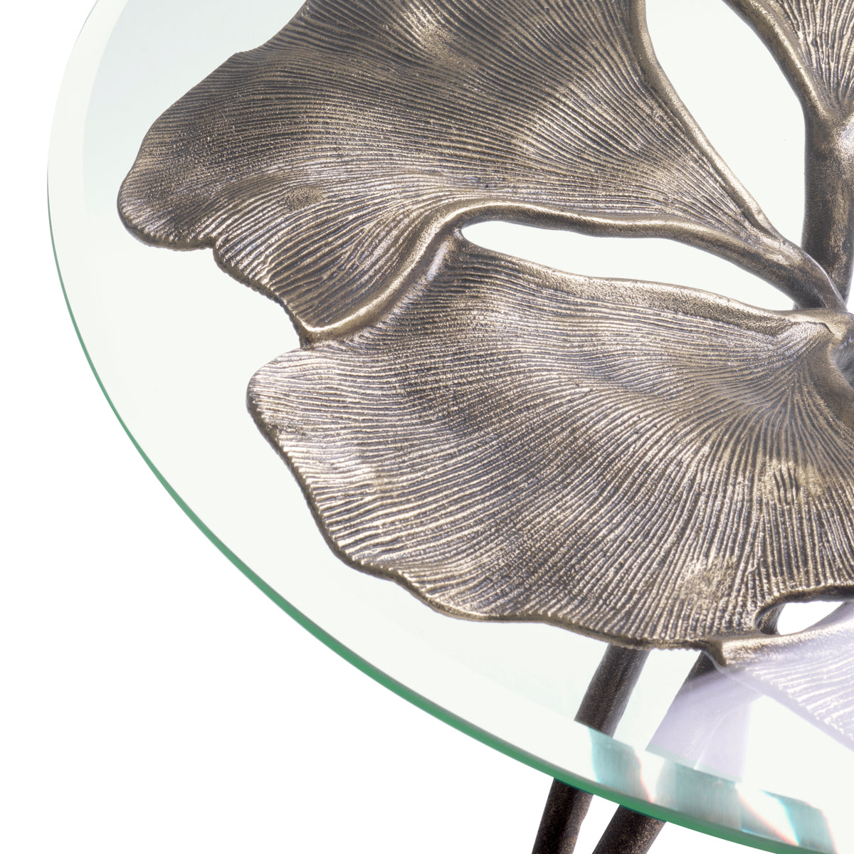 Round Glass Side Table Poseidon | Eichholtzmh.com 
