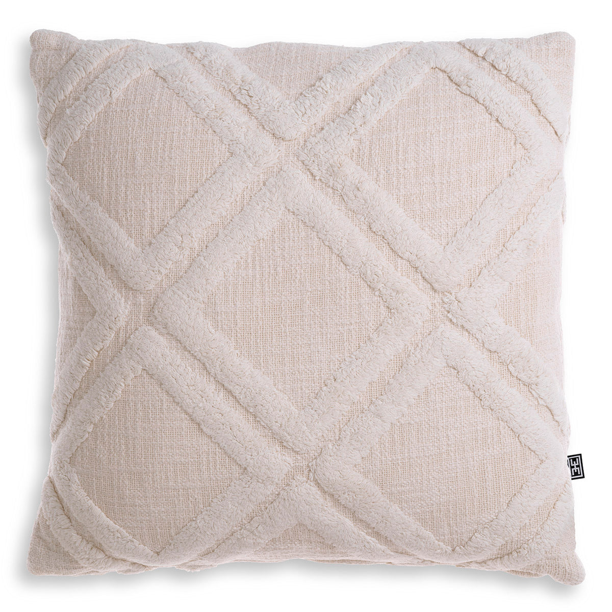 Off-White Geometric Cushion Maris | Eichholtz Manhattan