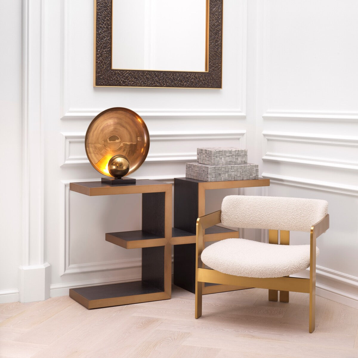 Bronze Framed Mirror Risto | Eichholtzmh.com
